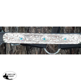 NEW! Irredescent and blue stone Showman show halter. - Country Scene Saddlery and Pet Supplies
