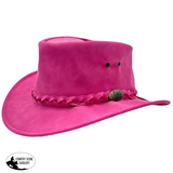 New! Jacaru Kids Jackaroo Hat, Fuchsia - Country Scene Saddlery and Pet Supplies