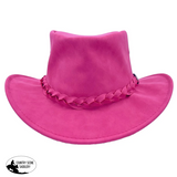 New! Jacaru Kids Jackaroo Hat, Fuchsia - Country Scene Saddlery and Pet Supplies