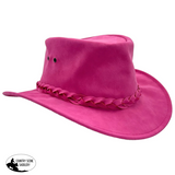 New! Jacaru Kids Jackaroo Hat, Fuchsia - Country Scene Saddlery and Pet Supplies