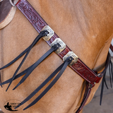 New! Kingsley Breast Collar - Full/Cob / Chestnut - Tack Sets