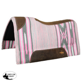 New! Klassy Cowgirl 28’’ x 30’’ Bubblegum Pink Saddle Pad with Felt Bottom Western Pad