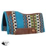 New! Klassy Cowgirl 28’’ x 30’’ Desert Fiesta Contoured Wool Top Felt Bottom Saddle Pad