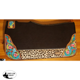 New! Klassy Cowgirl 28x30 Barrel Style 1” brown felt pad - Country Scene Saddlery and Pet Supplies