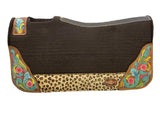 New! Klassy Cowgirl 28x30 Barrel Style 1” brown felt pad - Country Scene Saddlery and Pet Supplies