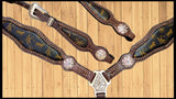 Klassy Cowgirl Argentina Cow Leather Headstall and Breast Collar Set 🚚 Posted. * - Country Scene Saddlery and Pet Supplies