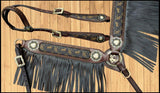 Klassy Cowgirl Argentina Cow Leather Headstall and Breast Collar Set 🚚 Posted. * - Country Scene Saddlery and Pet Supplies