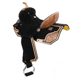 New! Klassy Cowgirl Dahlia Barrel Style Saddle - 14, 15, 16 Inch - Country Scene Saddlery and Pet Supplies