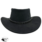New! Kookaburra Leather Hat - XL - Hats