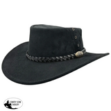 New! Kookaburra Leather Hat - XL - Hats