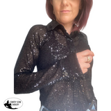 New! L1472 - Ola Ladies Sparkle Stretch Western - Country Scene Saddlery and Pet Supplies