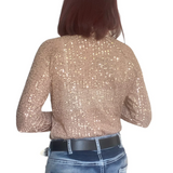 New! L1474 - Ora Ladies Sparkle Stretch Western - Country Scene Saddlery and Pet Supplies