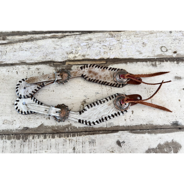 New! Ladies Cowhide Spur Straps spur strap