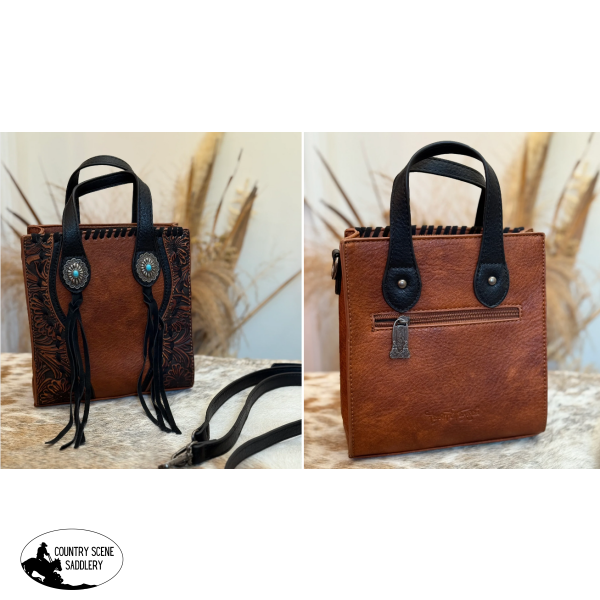 New! Laredo Mini Tote / BROWN