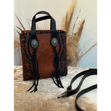 New! Laredo Mini Tote / BROWN - Country Scene Saddlery and Pet Supplies