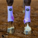 New! LAVENDER WITH SPARKLE VELCRO SPLINT BOOT (PAIR) - Country Scene Saddlery and Pet Supplies