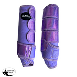 New! LAVENDER WITH SPARKLE VELCRO SPLINT BOOT (PAIR) - Country Scene Saddlery and Pet Supplies