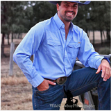 M3024 - Rawhide Western Mens Bert Western Shirt - Country Scene Saddlery and Pet Supplies