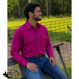 New! M3051P - Rawhide Denver Pink Mena Work Shirt