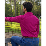 New! M3051P - Rawhide Denver Pink Mena Work Shirt