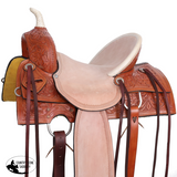 New! Marigold Barrel Style Saddle - 15 Inch - 15 - Western Saddle