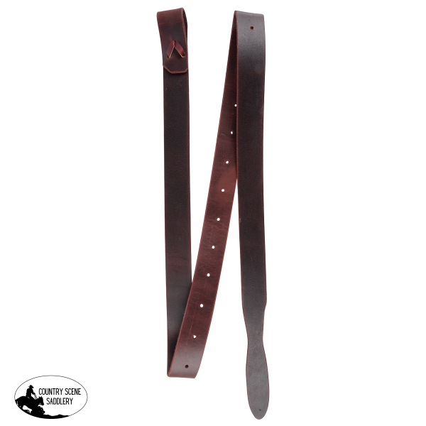 New! Martin Saddlery Leather Latigo Brown See Photo Shank bit