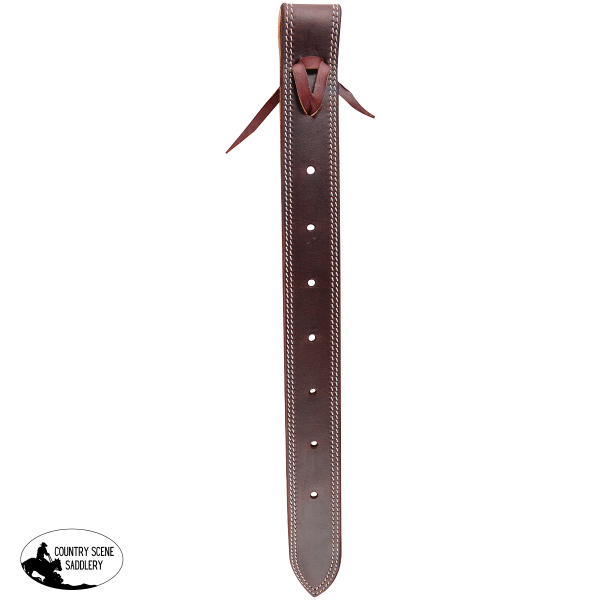 New! Martin Saddlery Off Side Leather Billet Doubled & Stitched Curb Strap