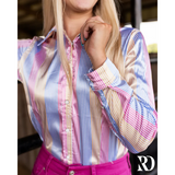 New! MARY KAY SATIN PERFORMANCE RODEO SHIRT Western Style