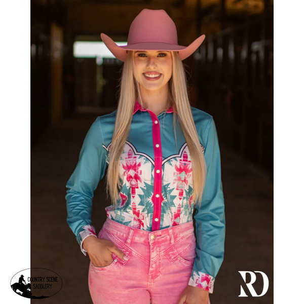 New! MAVERICK PERFORMANCE RODEO SHIRT X-Small (Women’s Size 00-2) Western Shirts