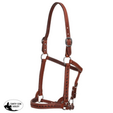 New! Mika Leather Ranch Halter
