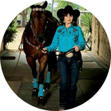 New! MJ43 JOSEY PATRIOT ALL AROUND - saddle