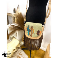 New! Montana West Embroidered Collection Crossbody Bag / Green Handbags And Wallets » Cross Body