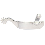 Myler Stainless Steel Spur with 1" Band and 9 Point Rowel. - Country Scene Saddlery and Pet Supplies
