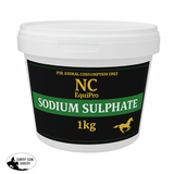 🐎 NEW! NC EquiPro Sodium Sulphate Powder – Mineral Supplement for Horses 1kg Horse Supplements