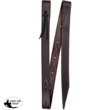 New! Oiled Harness Leather Stitched Latigo - Made in the USA