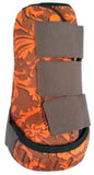 Orange Filigree Boots. - Country Scene Saddlery and Pet Supplies