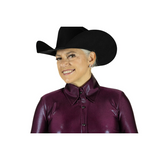 New! Payton Rail Shirt Bordeaux Med Western Show Tops