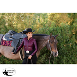 New! Payton Rail Shirt, Bordeaux - Country Scene Saddlery and Pet Supplies