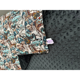New! PRE-ORDER Minky Blanket - Western Style