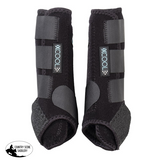New! Professionals Choice SMB 2XCool Sports Boots Pair BK XSmall / Black Sports Medicine Boots 2XCool - Value 4 Pack