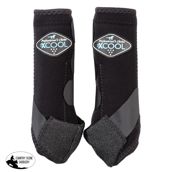 New! Professionals Choice SMB 2XCool Sports Boots Pair BK XSmall / Black Sports Medicine Boots 2XCool - Value 4 Pack