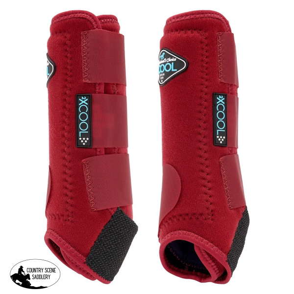New! Professionals Choice SMB 2XCool Sports Boots.RED Large Sports Medicine Boots 2XCool - Value 4 Pack