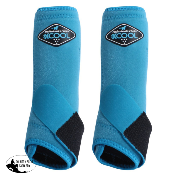 New! Professionals Choice SMB 2XCool Sports Boots Pacific Blue Large Sports Medicine Boots 2XCool - Value 4 Pack