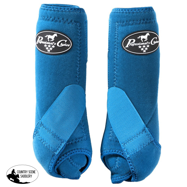 New! Professionals Choice SMB Strike Sports Boots Pacific blue Horse Boots & Leg Wraps
