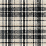 New! PVC SHADECLOTH COMBO- BLACK BEIGE CHECK - Fly Mesh Protection
