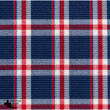 New! PVC SHADECLOTH COMBO- Navy/Red/white - 5’0 - Fly Mesh Protection