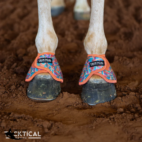 New! QUEEN OF HEARTS Bell Boots MEDIUM / FRONT Splint Boots