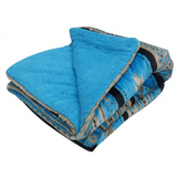 Queen Size 3 Pc Borrego Comforter Set With Southwest Design.