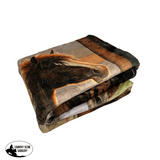 New! Queen Size Silk Touch Ultra Soft Blanket - Lucky in Love - Country Scene Saddlery and Pet Supplies