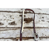 New! Rawhide Laced One Eared Headstall spur strap